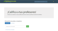 Desktop Screenshot of bolivia.mismaestros.com