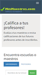 Mobile Screenshot of bolivia.mismaestros.com