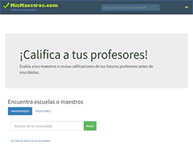 Tablet Screenshot of bolivia.mismaestros.com