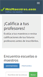 Mobile Screenshot of mismaestros.com